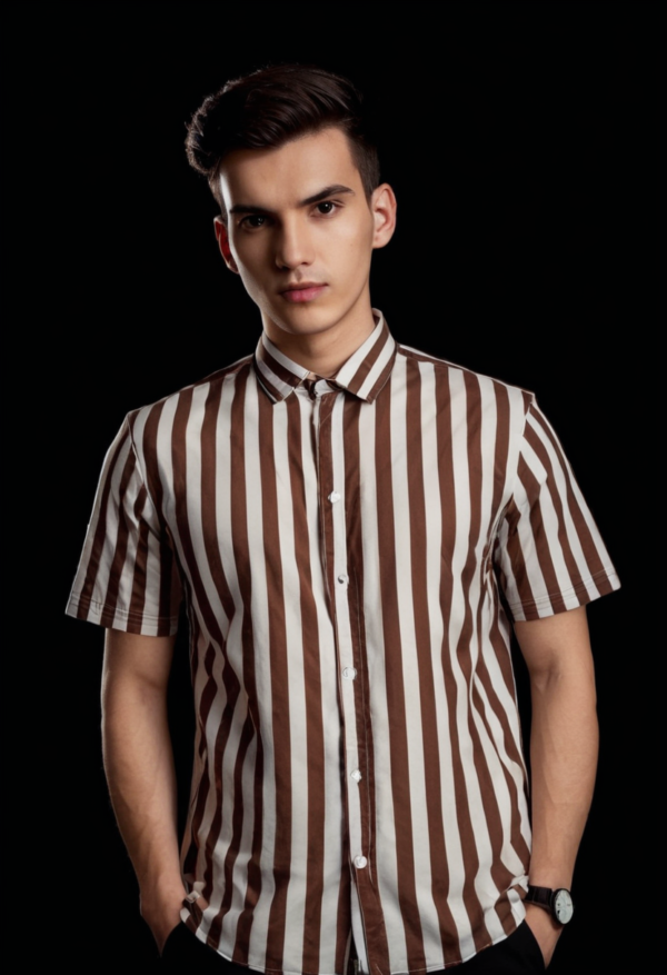 men half sleeve shirt