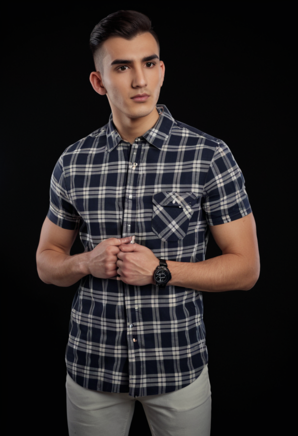 men half sleeve shirt - Image 3