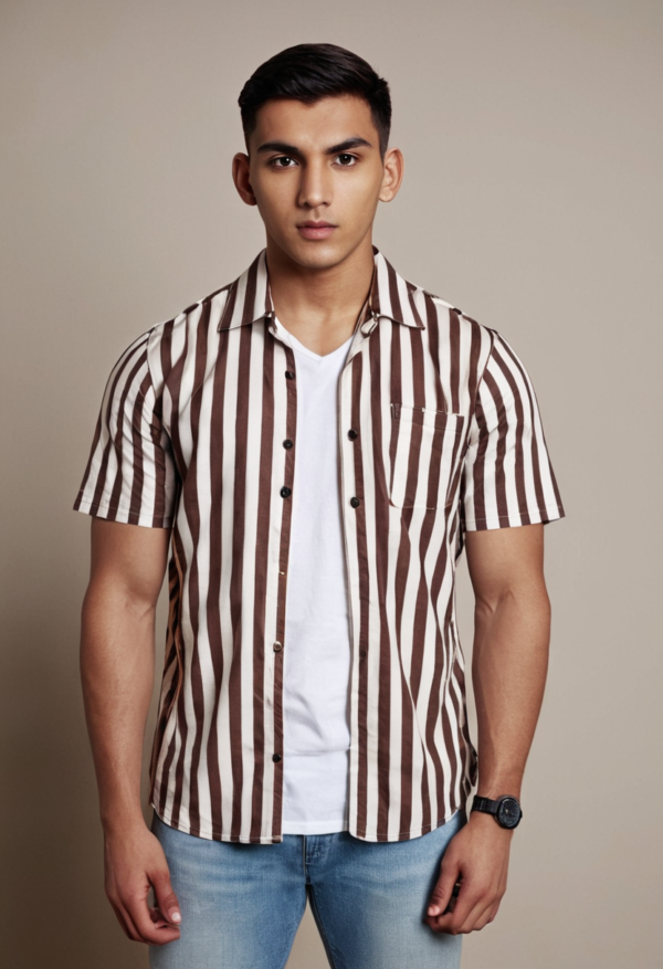 men half sleeve shirt - Image 4